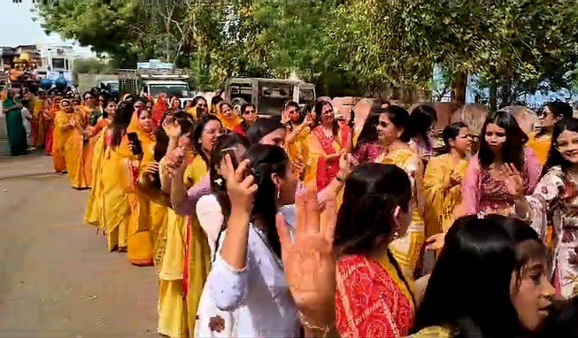 शोभायात्रा मार्ग